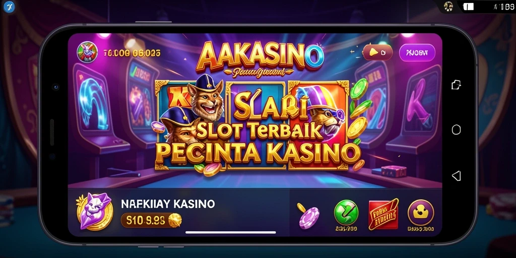 Tampilan gameplay menakjubkan dari AAKASINO dengan tema slot yang beragam.
