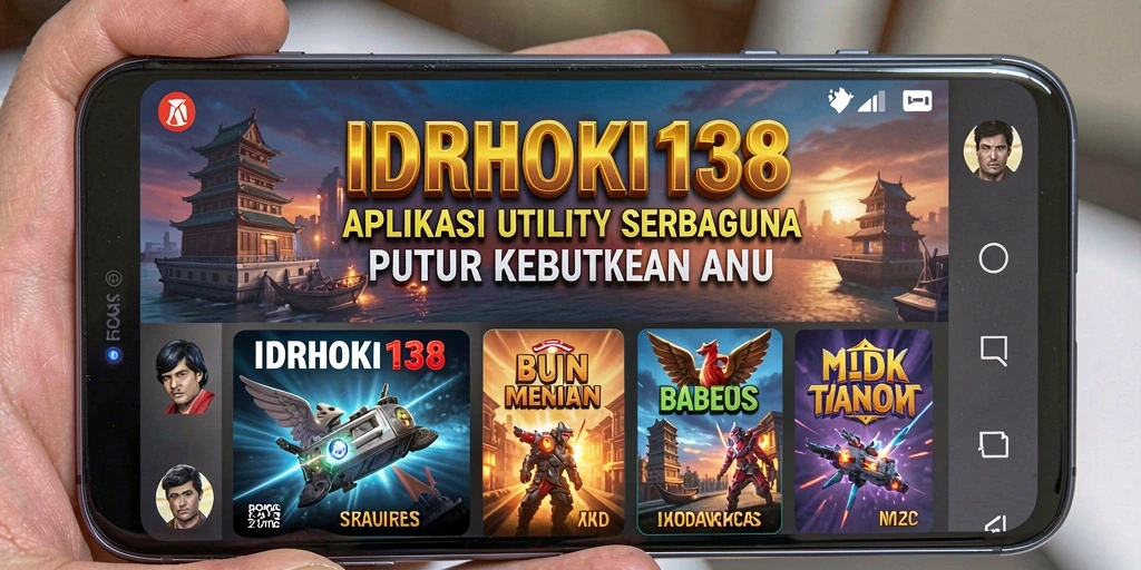 Tampilan utama IDRHOKI138 yang menawarkan berbagai fitur praktis.