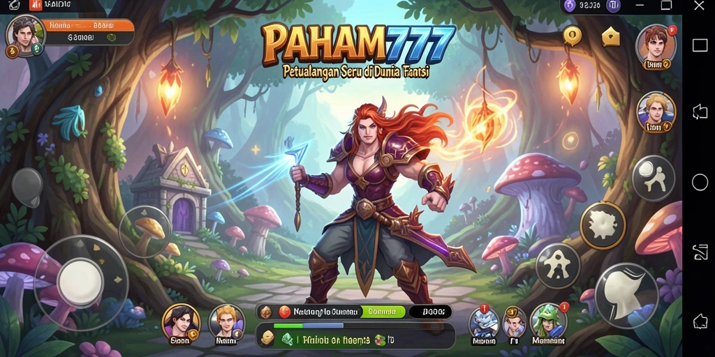 Screenshot gameplay PAHAM777 yang menunjukkan dunia petualangan yang menakjubkan.